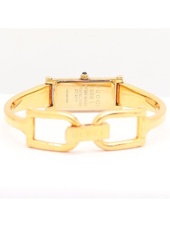 Gucci Quartz White Shell Dial Watch Kut